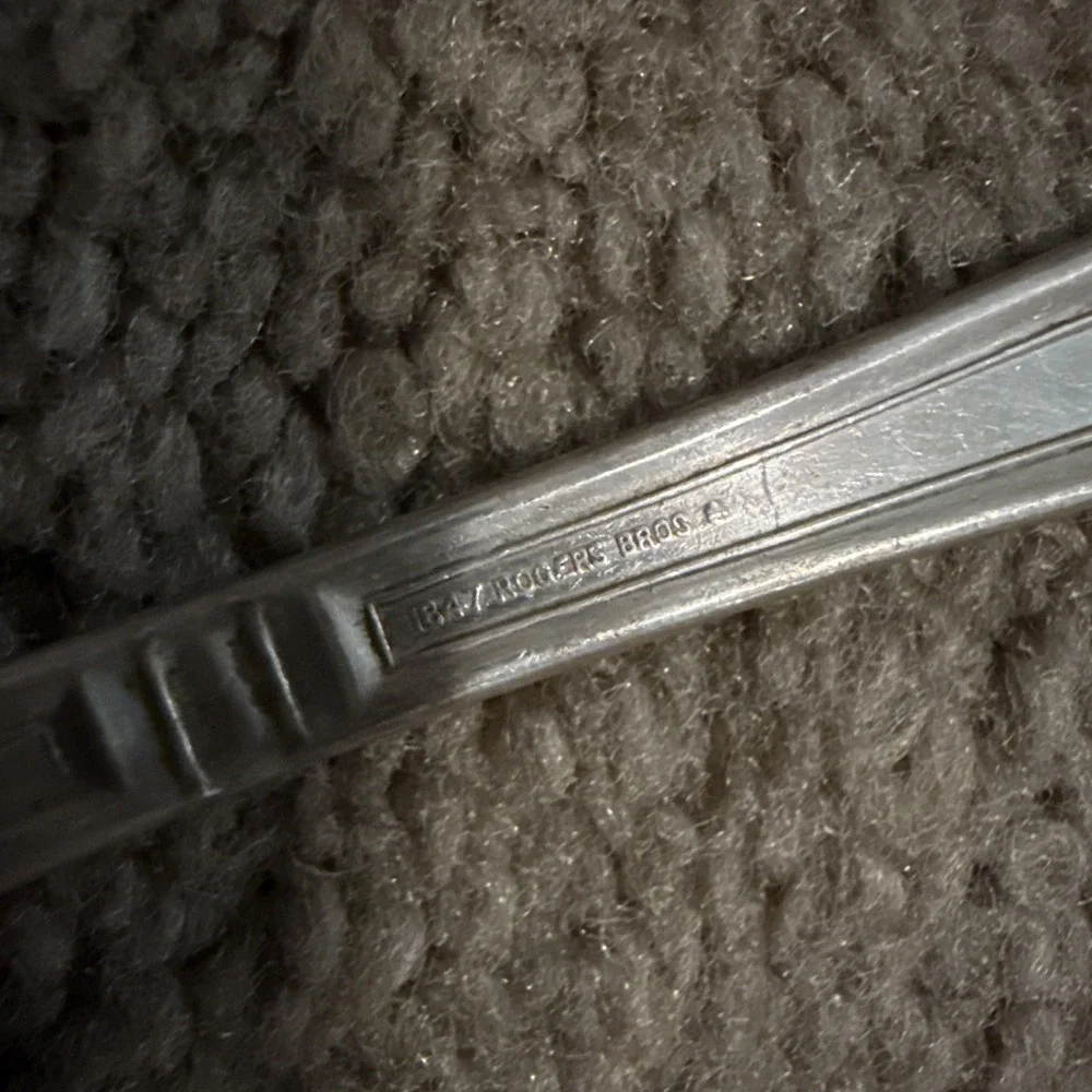 vintage Rogers Bros. Silver Plate Serving spoon Ambassador (1919)